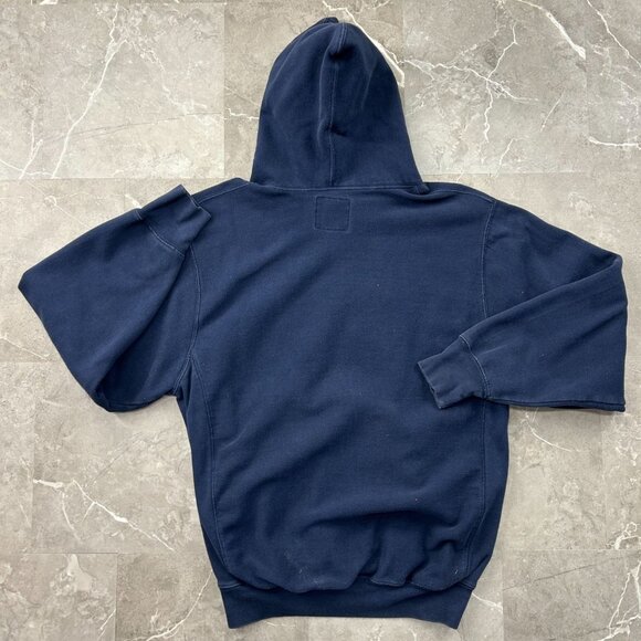 Vintage Steve Barrys Michigan Hoodie Mens Large Wolverine Embroidered Sweatshirt - Picture 3 of 7